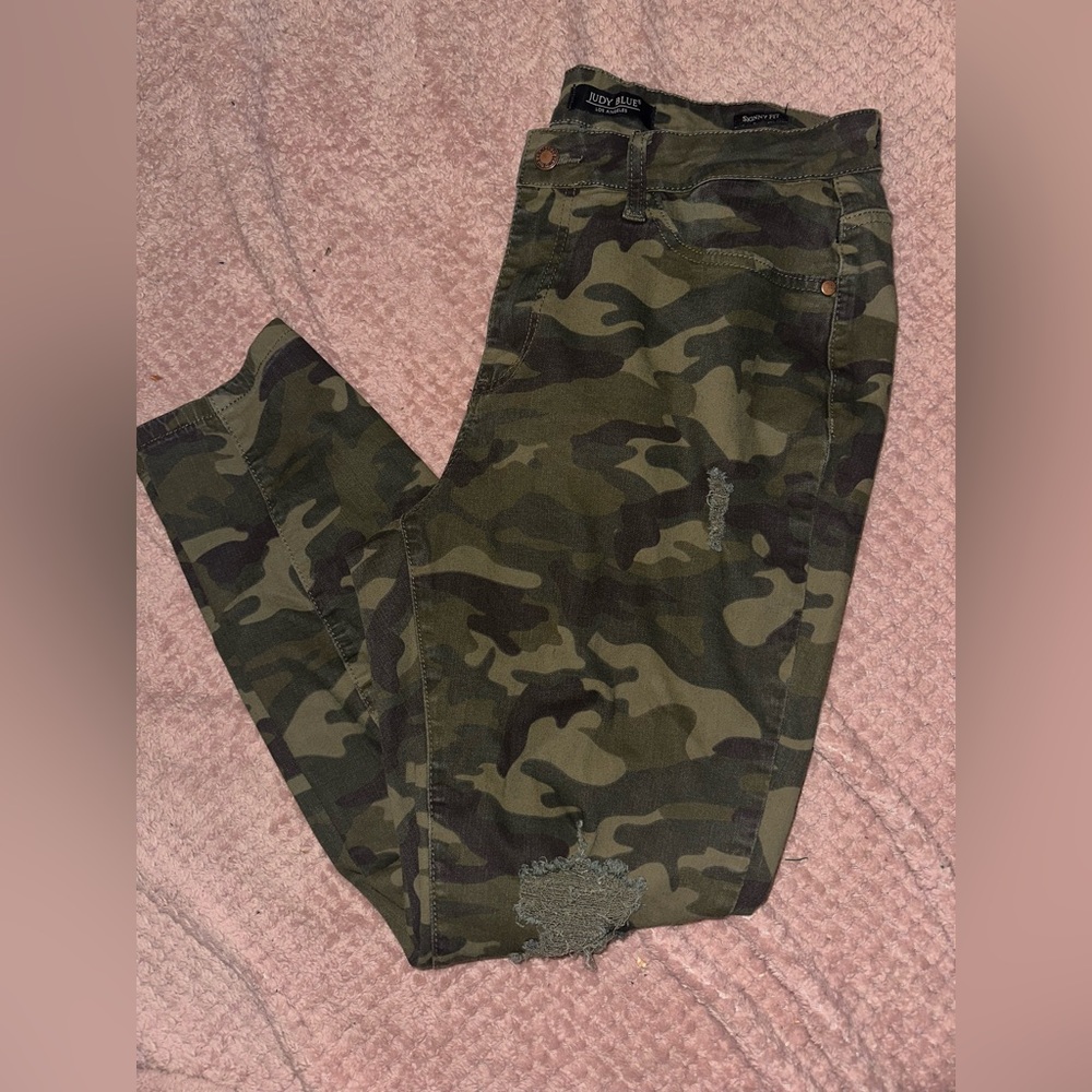 Judy Blue Camo Jeans
